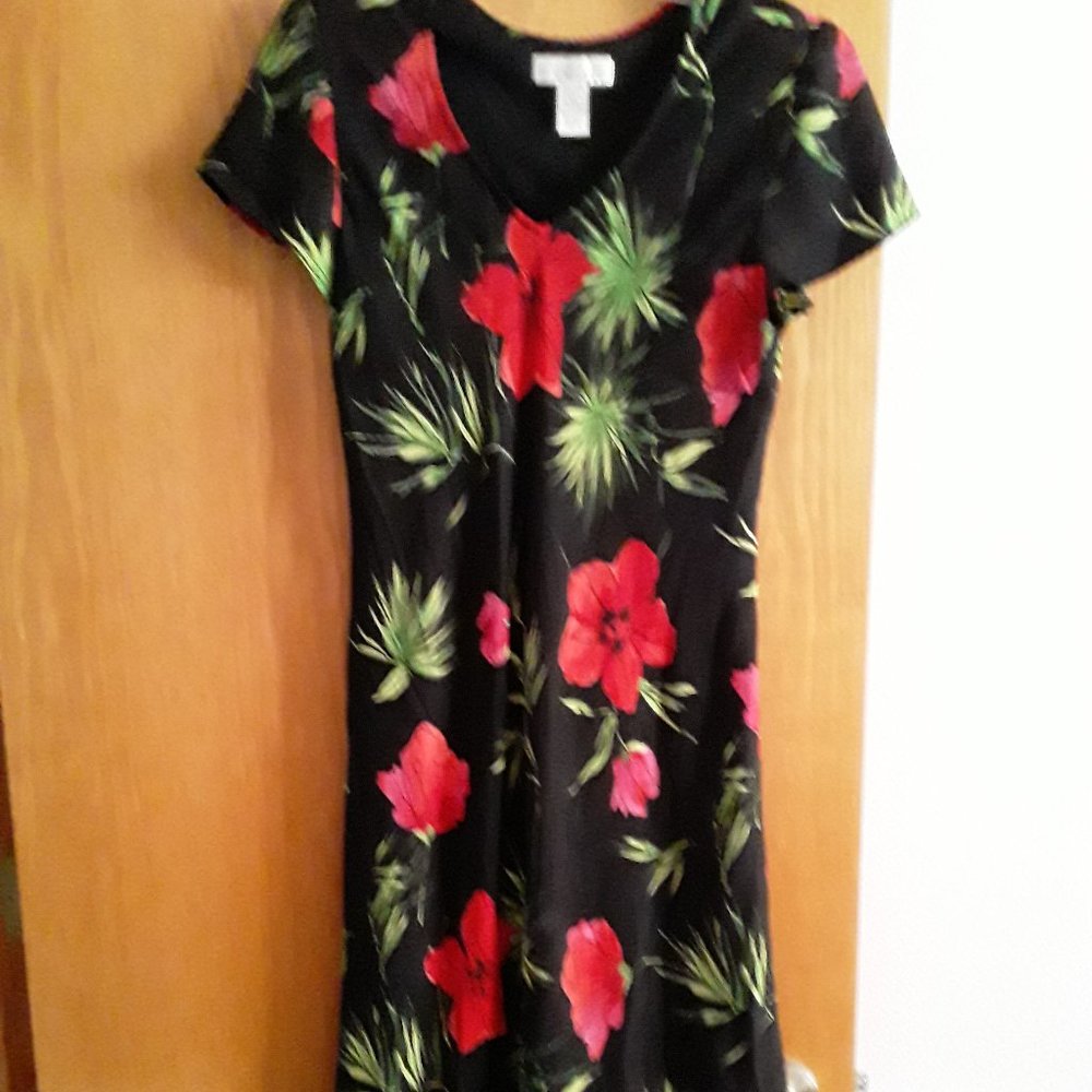 Women's Floral Print Dress